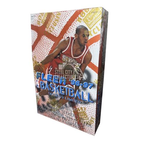 1996/97 Fleer Series 2 Basketball Hobby Box 